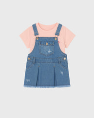 Conjunto Braga Falda Denim Love Surtido