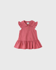 Vestido Bebé Niña Cuello Polo