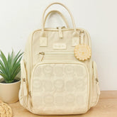 Pañalera Morral Bordado Leones Baby Luna