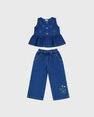 Conjunto Pantalón Mariposa Denim