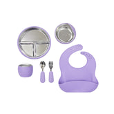 Vajilla en Silicona Con Aceroinoxidable