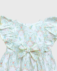Pelele Colibrí Moño Floral Deolinda