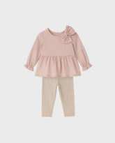 Conjunto Leggings Brillo Moño