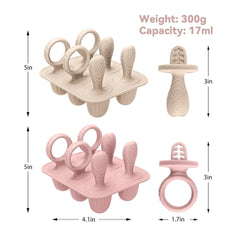 Molde Para Helados en Silicona