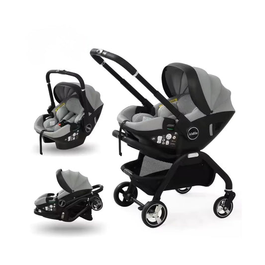 Coche Premium One 3 en 1 Gris Kidilo