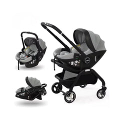 Coche Premium 3 en 1 Gris Kidilo
