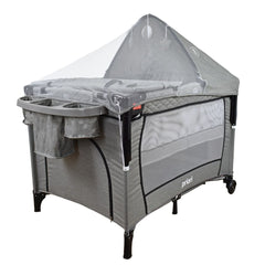 Cuna corral Colecho Pro Max Gris Claro Priori