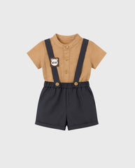 Conjunto Bermuda Con Tirantes