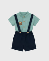 Conjunto Bermuda Con Tirantes