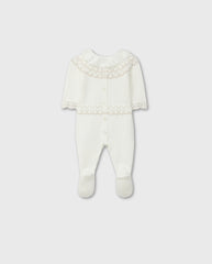 Pijama Tricot Detalle Cuello Blanco Dr.Kid diseño