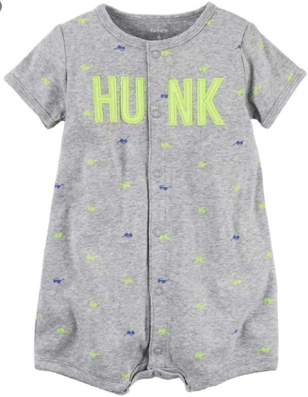 Mameluco Hunk Detalle Mono Gris