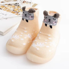 Medias con Suela Orejas Animales