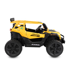 Carro Montable Eléctrico Go Trail Amarillo Prinsel