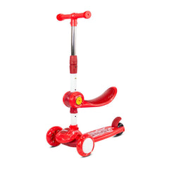 Patineta Para Niños TriScooter 2 en 1 Qmax Rojo