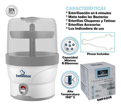 Esterilizador de Teteros Bebesitos usos