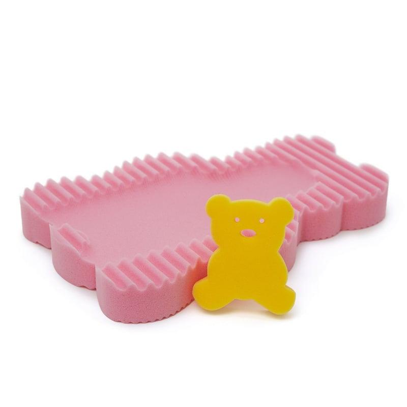 Espuma Para Bañera Osito Rosa Toral Esponja