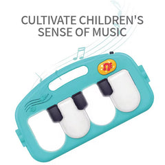 Gimnasio Piano 2 en 1 Elefante Azul