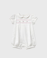 Pelele Cuello Bordado Blanco Mayoral