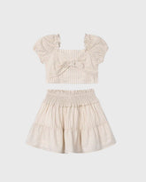 Conjunto Short Lineas Beige Mayoral