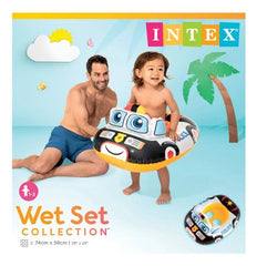 Flotador Aro Carro Policia detalles