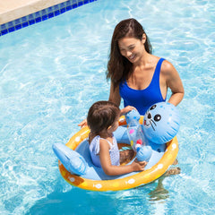 Flotador Aro Foca Azul bebe