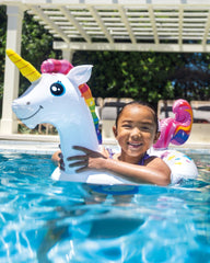 Flotador Aro Unicornio Blanco niña