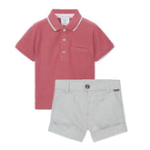 Conjunto 2 Piezas Bermuda y Camiseta Detalle Bolsillo