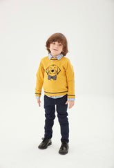 Saco Jersey Tricot Amarillo