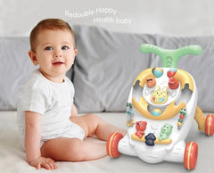 Andadera Para Bebé Interactiva Conejo Naranja