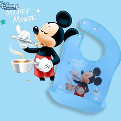 Babero Antifluido Con Recolector Disney Azul