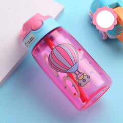 Vaso Pitillo Con Asa Estampado 480ml Niña Globo