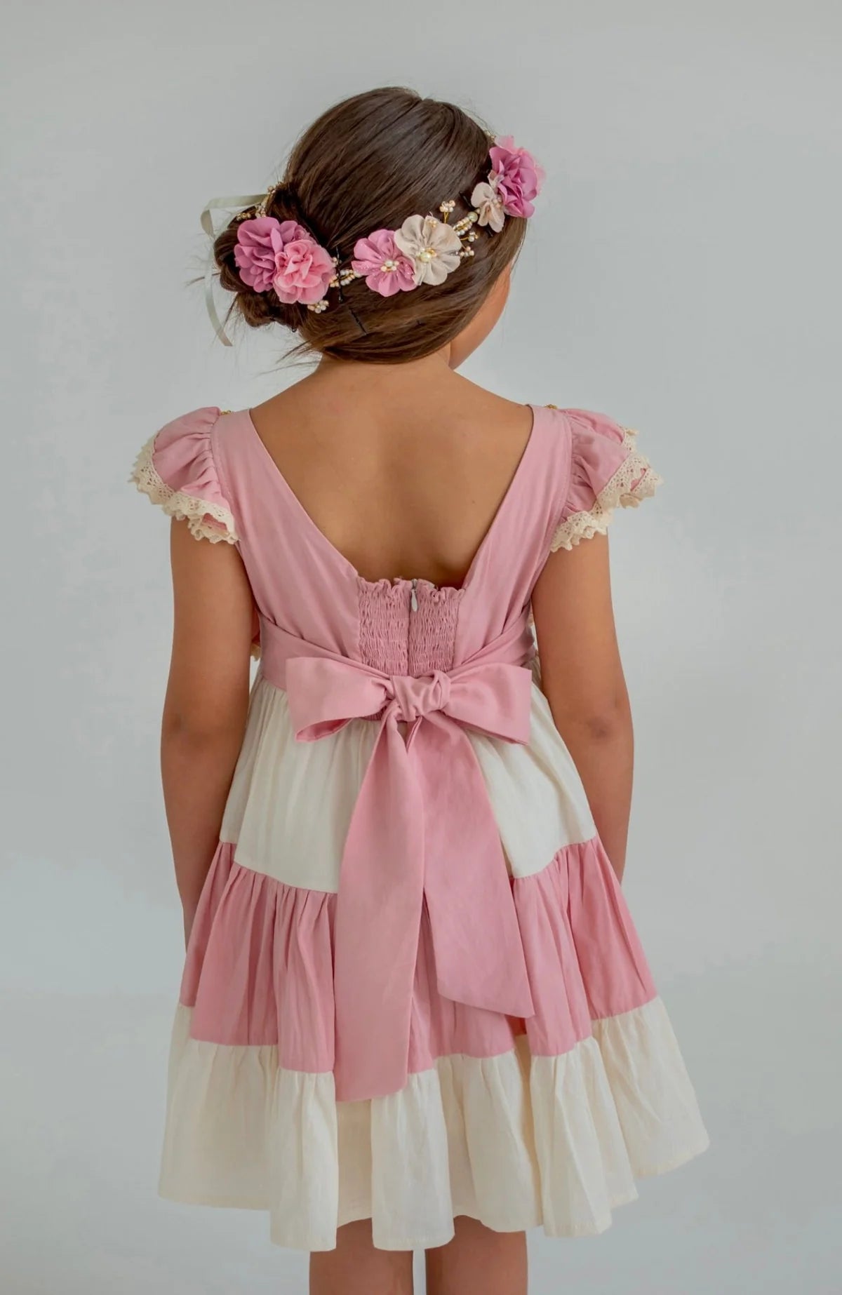 Vestido Para Niña Combinado Generosa Lilo Estilo