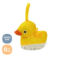 Esponja de Baño Microfibra Bebé Pato Amarillo