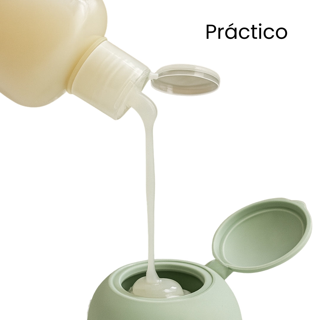 Cepillo Dispensador de Shampo Pulpo Genial Shampo