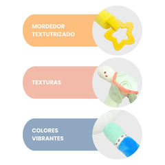 Sonajero Con Rasca Encía Animales Genial®