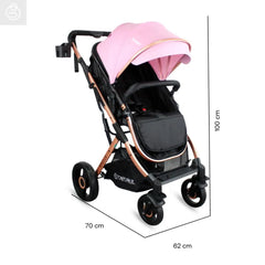Coche Moises Gold LX Rosa Bebesit Medidas