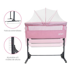 Cuna Colecho Golf Rosado Priori