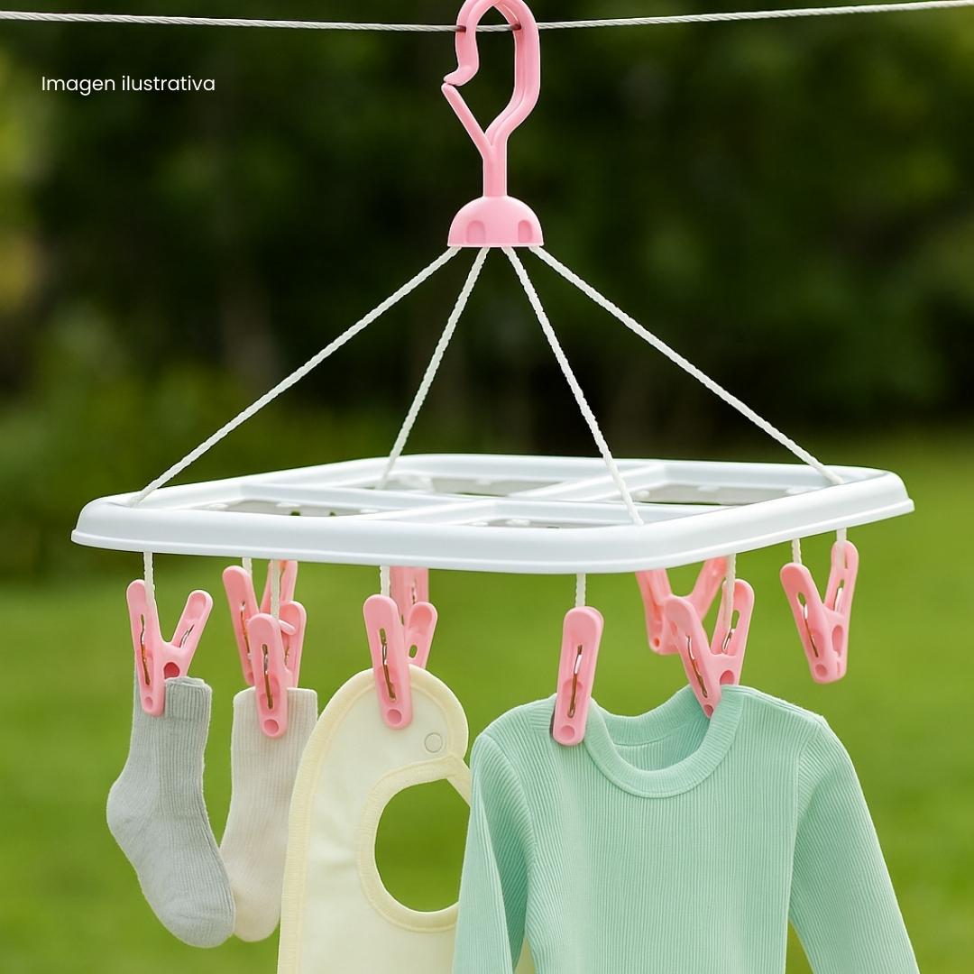 Gancho Multifuncional para Ropa Bebé Detalles