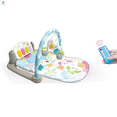 Gimnasio Piano Con Bluetooth Buho Azul