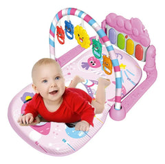 Gimnasio Piano Conejo Astronauta Rosa bebe