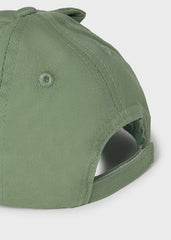 Gorra Tigre Bordado Verde Mayoral detalle