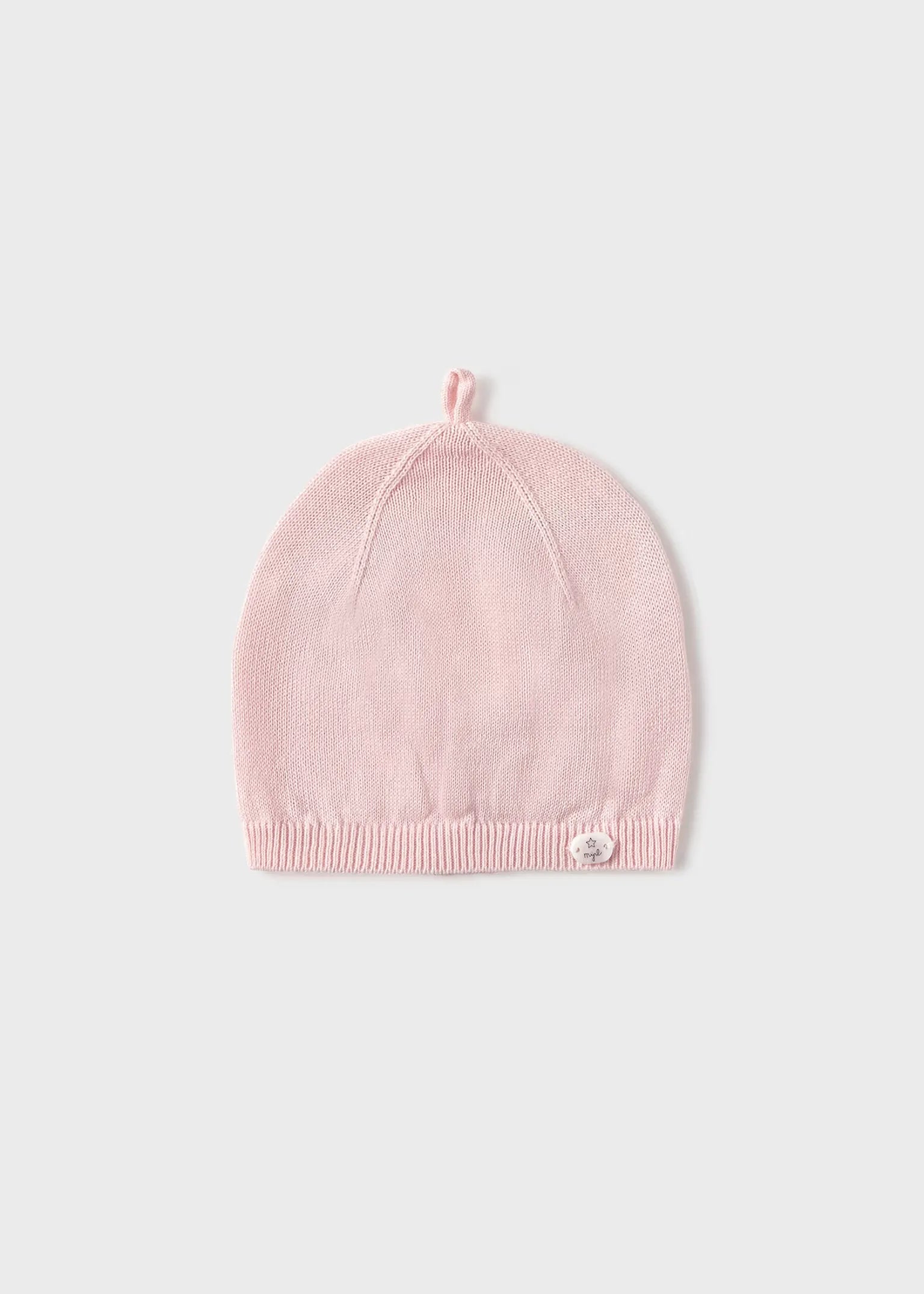 Gorro en Tricot Bebe Rosa Mayoral