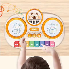 Piano Musical Oso Naranja