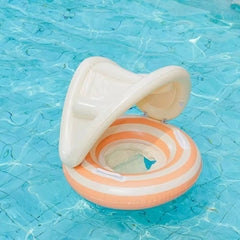 Flotador con Techo Circular Colores naranja