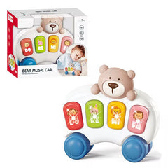 Juguete Mini Piano Oso Car