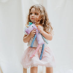 Peluche Coleccionable Unicornio Arcoíris