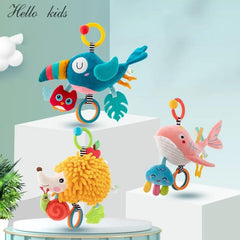 Sonajero Musical Con Rasca Encía Animalitos Diseños