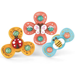Set 3 Sonajeros Spinners Adhesivos