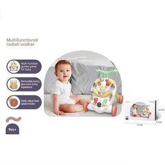 Andadera Para Bebé Interactiva Conejo Naranja