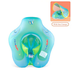 Flotador Inflable Con Carpa Delfín Verde Diseño